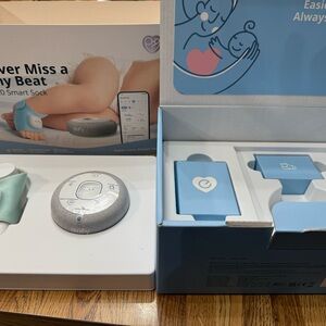 Baby Monitor with Gray Smart Sock